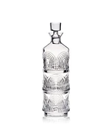 Viski Deco Beau Stacking Decanter, Set of 3