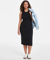 On 34th Women's Ribbed Knit Midi Dress, Exclusively at Macy's