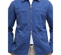 Barbour Men's Glendale Zip-Front Overshirt