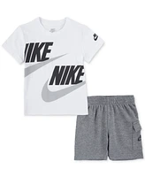 Nike Toddler Boys T-shirt and Cargo Shorts Set