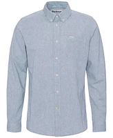 Barbour Men's Nelson Linen Tailored-Fit Solid Button-Down Shirt