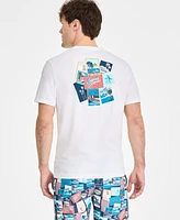 Original Penguin Men's Slim-Fit Postcard Graphic T-Shirt