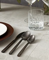 Fortessa Arezzo Brushed Black 5pc Place Setting