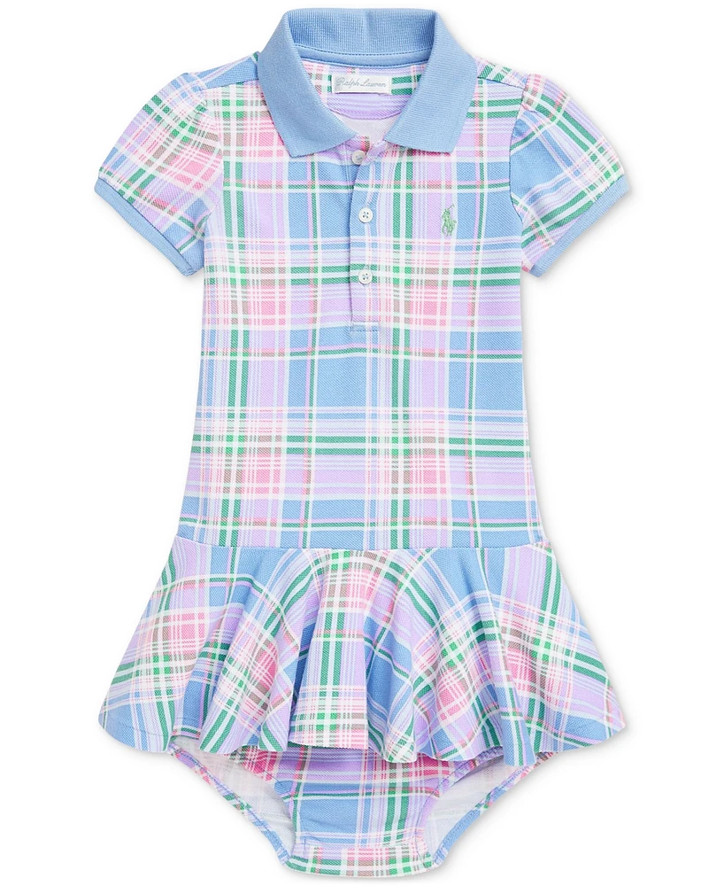 Polo Ralph Lauren Baby Girls Cotton Mesh Dress