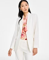 Tahari Asl Peak-Lapel Button-Front Jacket, Regular & Petite