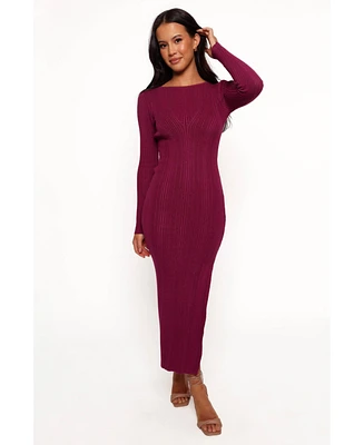 Petal and Pup Women's Mattie Long Sleeve Maxi Dress