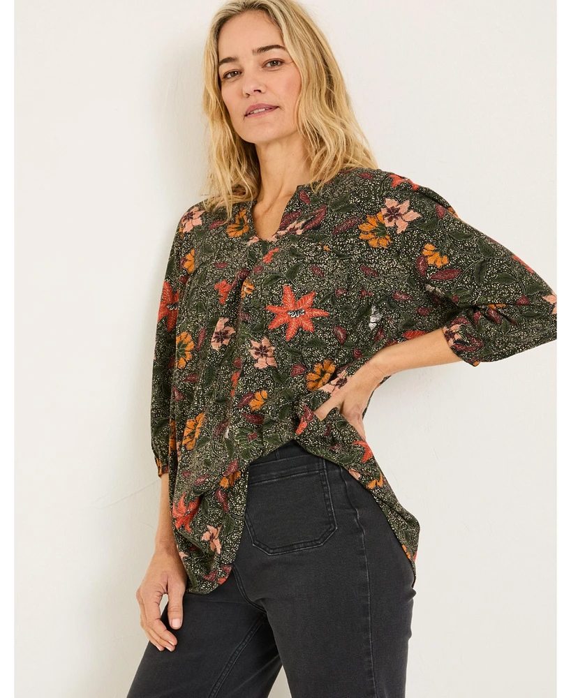 FatFace Women's Womens's Enya Floral Tunic