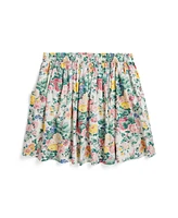 Polo Ralph Lauren Big Girls Floral Cotton Skirt