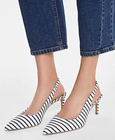 On 34th Womens Jersey Cardigan High Rise Barrel Leg Jeans Monikaa Slingback Pumps Exclusively At Macys