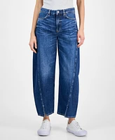 Boss Orange Women's High-Rise Balloon Ankle Jeans