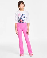 Epic Threads Big Kids Rib Flare-Leg Leggings, Exclusively at Macy's