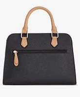 Giani Bernini Saffiano Structured Satchel Crossbody, Exclusively at Macy's