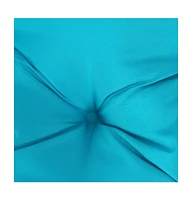 vidaXL Garden Bench Cushion Turquoise 47.2"x19.7"x2.8" Fabric