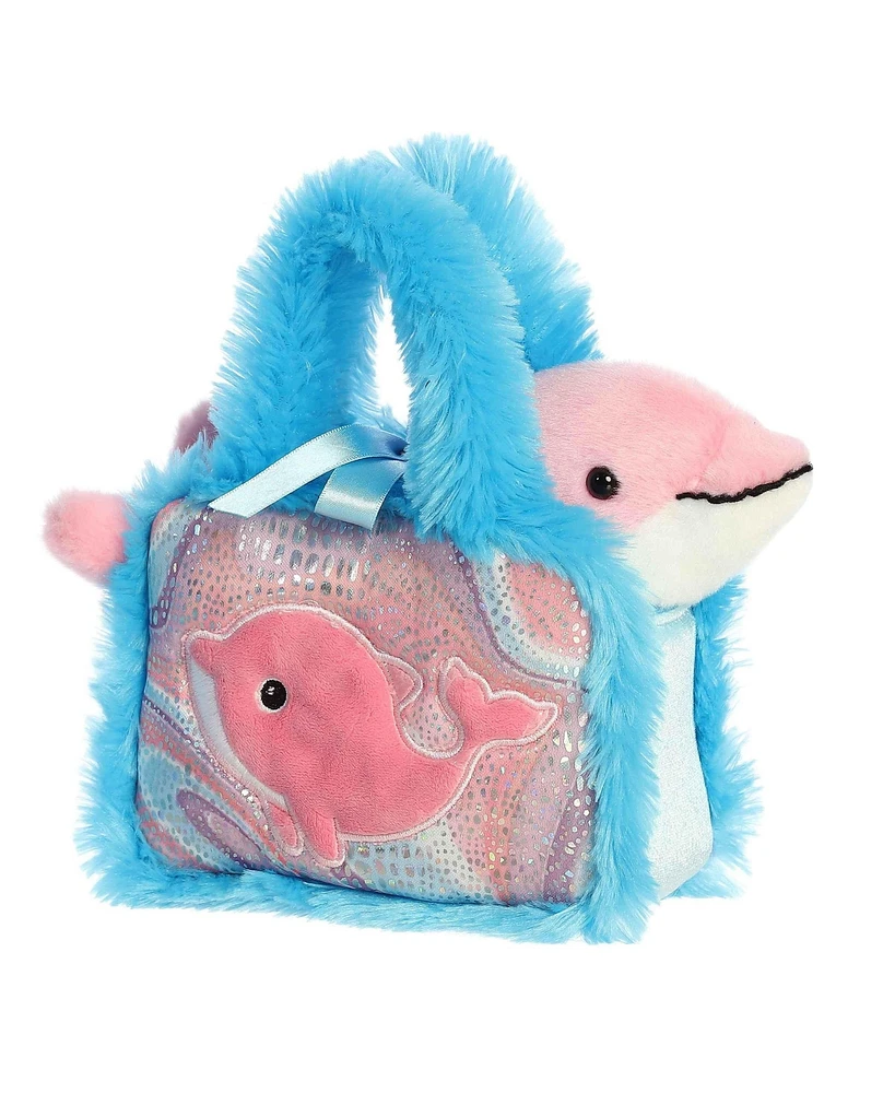 Aurora Small Aquarium Collection Fancy Pals Fashionable Plush Toy Dolphin 7"