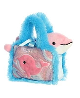 Aurora Small Aquarium Collection Fancy Pals Fashionable Plush Toy Dolphin 7"