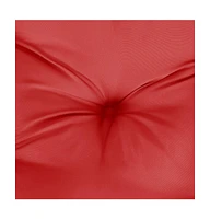 vidaXL Pallet Cushions 5 pcs Red Fabric