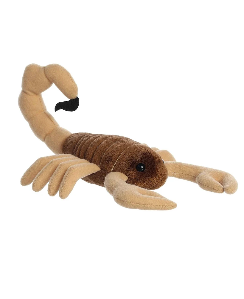 Aurora Small Sol Scorpion Mini Flopsie Adorable Plush Toy Brown 6.5"