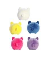 Aurora Mini Meowchi Surprise Plush Tasty Peach Enchanting Plush Toy Series 4 3.5"