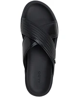 Aldo Men's Mario Leather Slip On Sandals