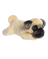 Aurora Medium Pug Miyoni Realistic Plush Toy Brown 11"