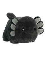 Aurora Medium Ally Black Axolotl Spudsters Adorable Plush Toy 10"