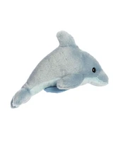 Aurora Mini Dancing Dolphin Shoulderkins Adorable Plush Toy Gray 3.5"