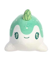 Aurora Small Crystal Nomwhal Tasty Peach Enchanting Plush Toy Emerald 7.5"