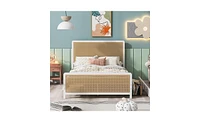 Slickblue Platform Bed with 2 Drawers for Sleek Storage and Modern Bedroom Design