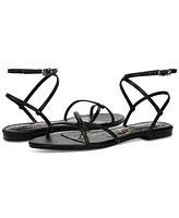 Sam Edelman Women's Elina Ankle-Strap Flat Sandals