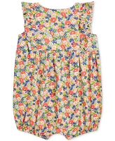 Polo Ralph Lauren Baby Ruffled Floral Shortall