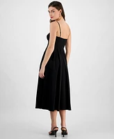 Guess Women's Bria Sweetheart Empire-Waist Midi Dress