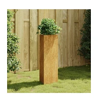 Garden Planter 11.8"x10.2"x29.5" Corten Steel