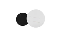 Slickblue Modern Round Nesting Coffee Table Set of 2 for Versatile Living Room Decor and Storage