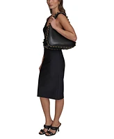 Donna Karan New York Batiste Triple Compartment Small Shoulder Bag