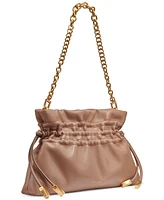 Donna Karan New York Southold Leather Clutch with Chain Strap