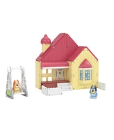 Tile Town Bluey Heeler Home Magnetic Tiles Playset, 46 Piece