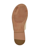 Guess Women's Graysie Quattro G Embellished Flat Sandal