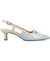 Journee Collection Women's Padma Slingback Kitten Heel Pumps