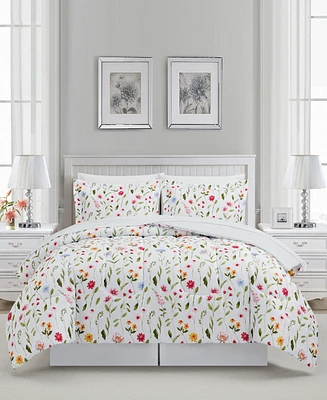 Sunham Natalie Floral 8-Pc. Comforter Sets, Exclusively at Macy's