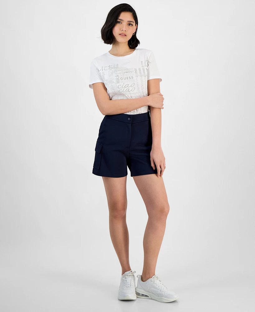 Guess Women's Amaryllis Cargo Shorts
