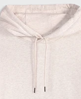 Mode of One Men's Relaxed-Fit Heathered Hoodie, Exclusively at Macy's