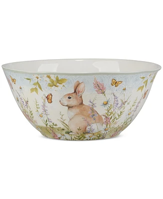 Certified International Easter Meadow Ceramic Deep Serving Bowl