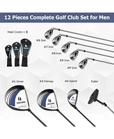 Men's 9 Pieces Complete Golf Club Set