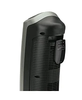 Lasko 1500W Portable Oscillating Ceramic Space Heater Tower with Digital Display