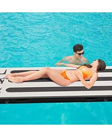 10 Feet Inflatable Gymnastics Tumbling Mat with Pump