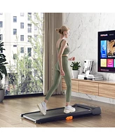 Under Desk Walking Pad Treadmill for Home/Office with Watch-Like Remote Control