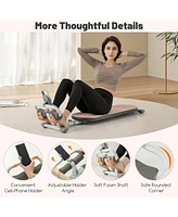 Multifunctional Sit Up Bench Workout Bench with 3 Gear Adjustable Angles and Adjustable Length