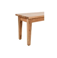 Jofran Colby 42"" Traditional Classic Solid Hardwood Bench
