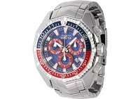 Invicta Men's 44296 Akula Quartz Chronograph Blue, Red, Dark Blue Dial Watch