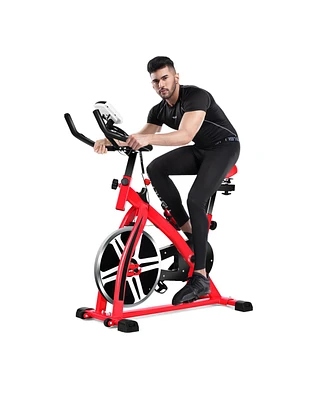 Kuyotq Adjustable Exercise Bicycle for Cycling and Cardio Fitness